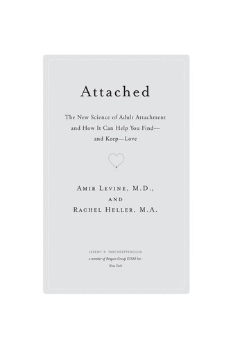 Attached – Amir Levine & Rachel Heller